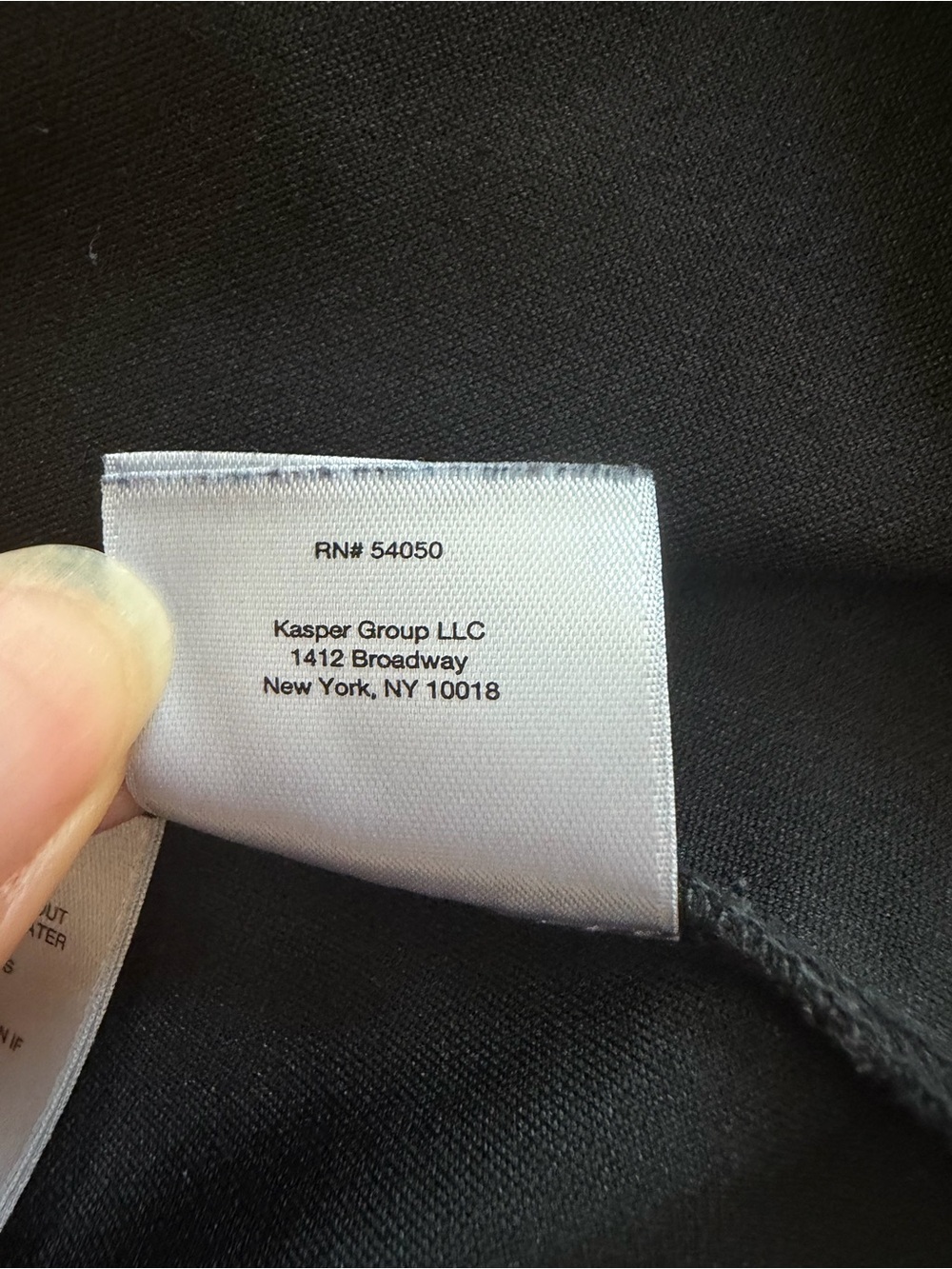 Anne Klein Black Open-Front Blazer Jacket xL - Picture 5 of 9